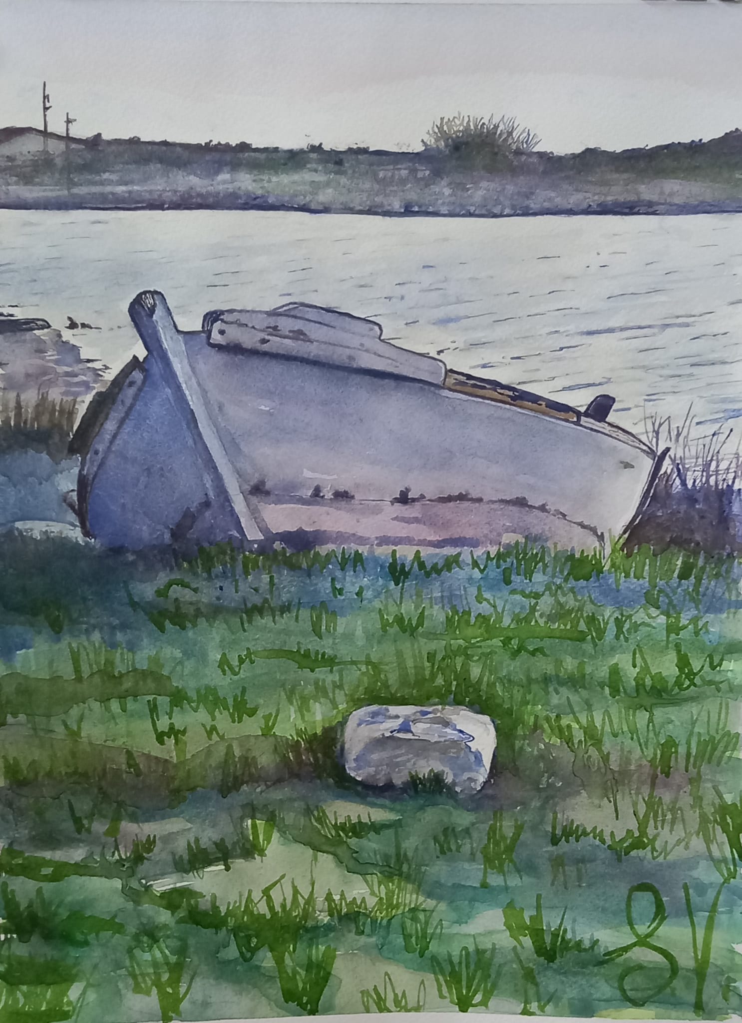 laguna veneta acquarello